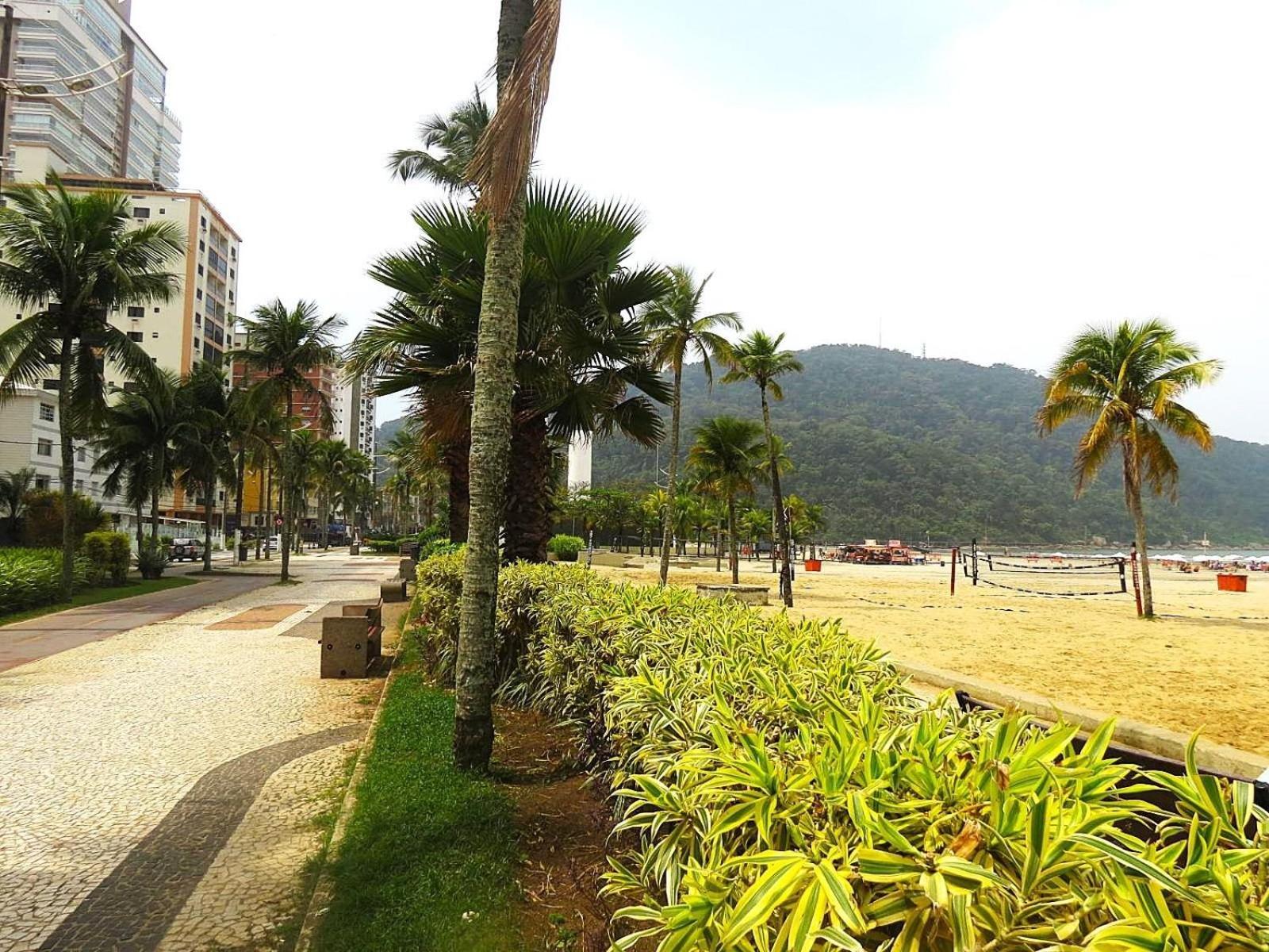 113 Canto Do Forte - 1Dorm - 200 M Da Praia E 20M Dos Bares E Restaurantes - Estacionamento Gratuito E Wi Fi , Tv A Cabo Praia Grande  Esterno foto