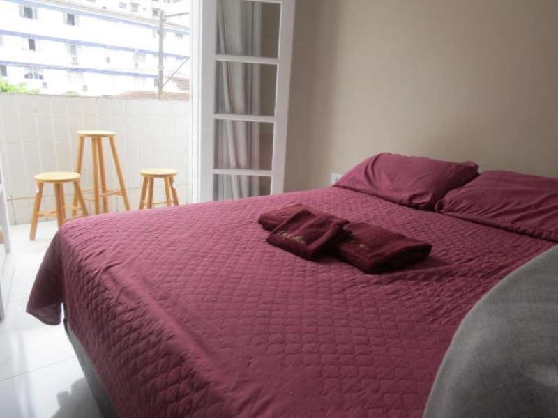 113 Canto Do Forte - 1Dorm - 200 M Da Praia E 20M Dos Bares E Restaurantes - Estacionamento Gratuito E Wi Fi , Tv A Cabo Praia Grande  Esterno foto
